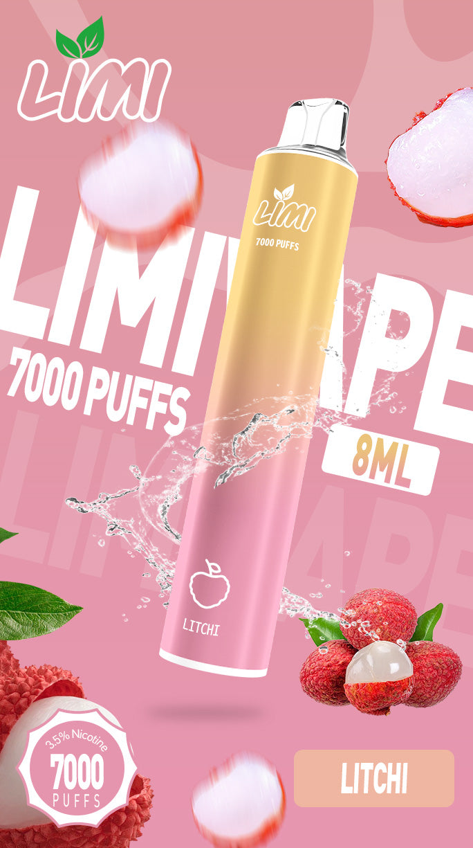 LIMI拋棄式 7000口 一次性電子霧化棒