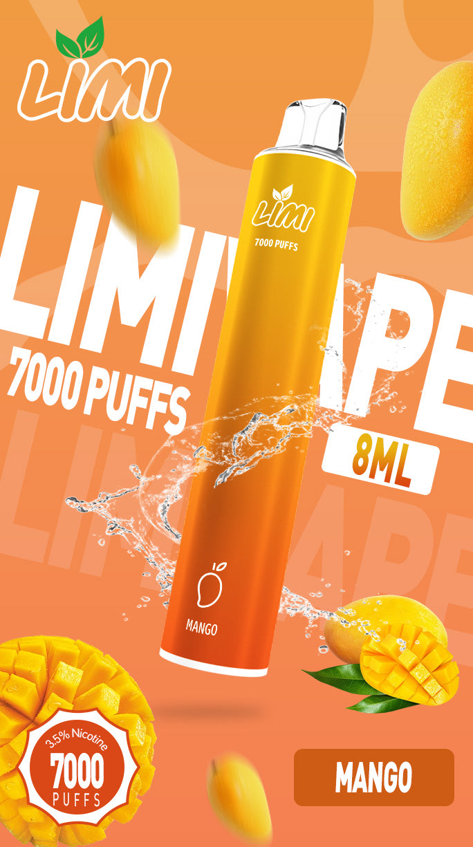 LIMI拋棄式 7000口 一次性電子霧化棒