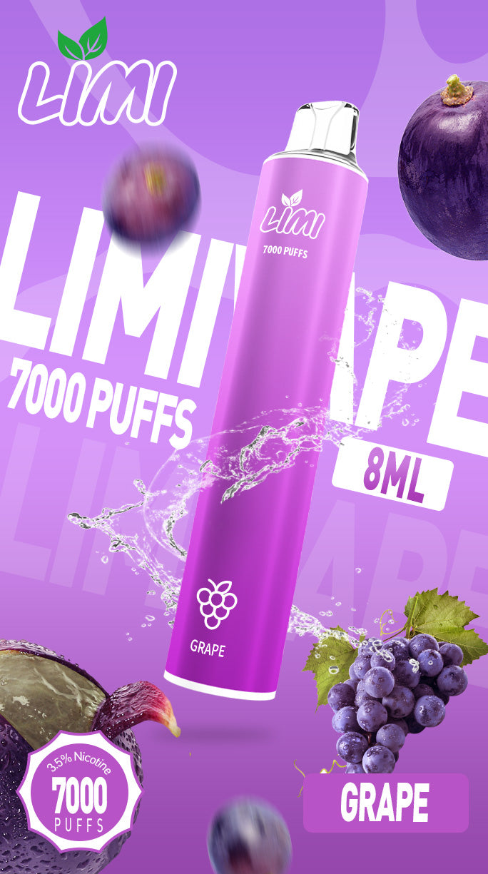LIMI拋棄式 7000口 一次性電子霧化棒