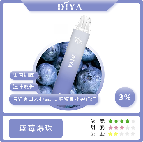 DIYA拋棄式 7500口 一次性電子霧化棒