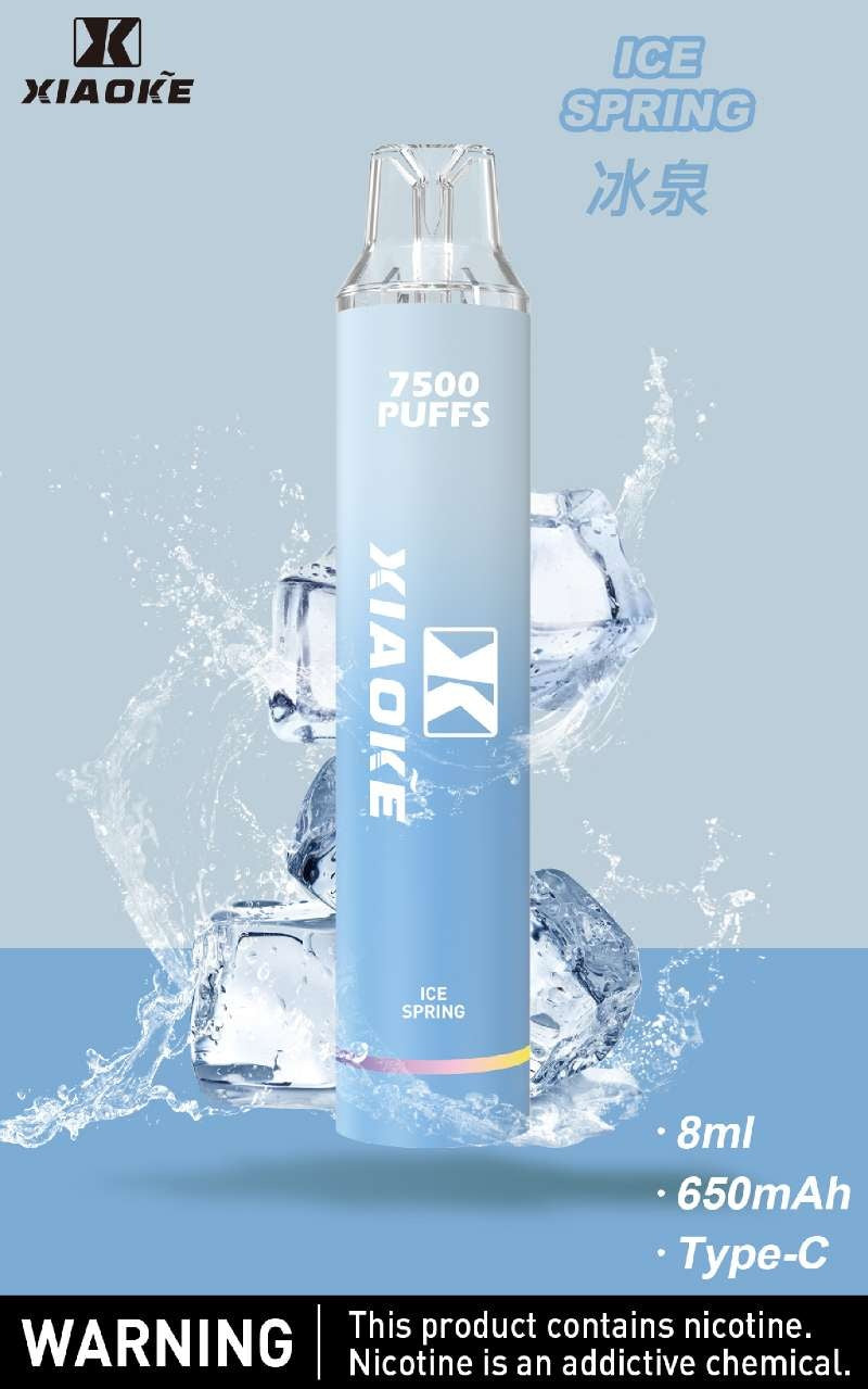XIAOKE梟客拋棄式 7500口 一次性電子霧化棒