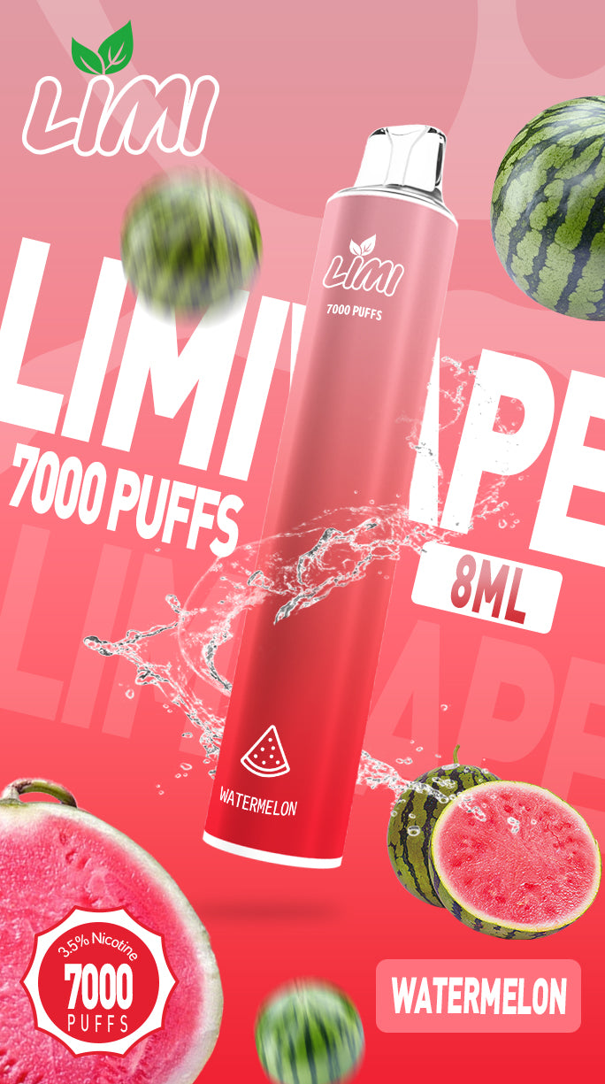 LIMI拋棄式 7000口 一次性電子霧化棒
