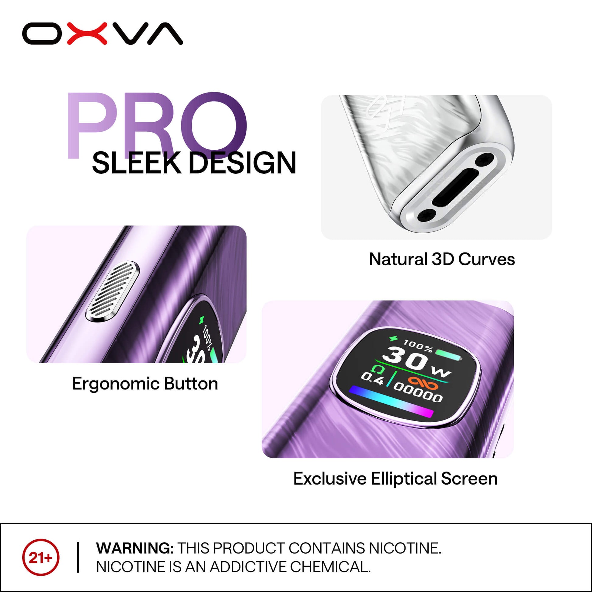 OXVA Xlim Pro 2 小蠻牛二代PRO主機套裝 30W功率
