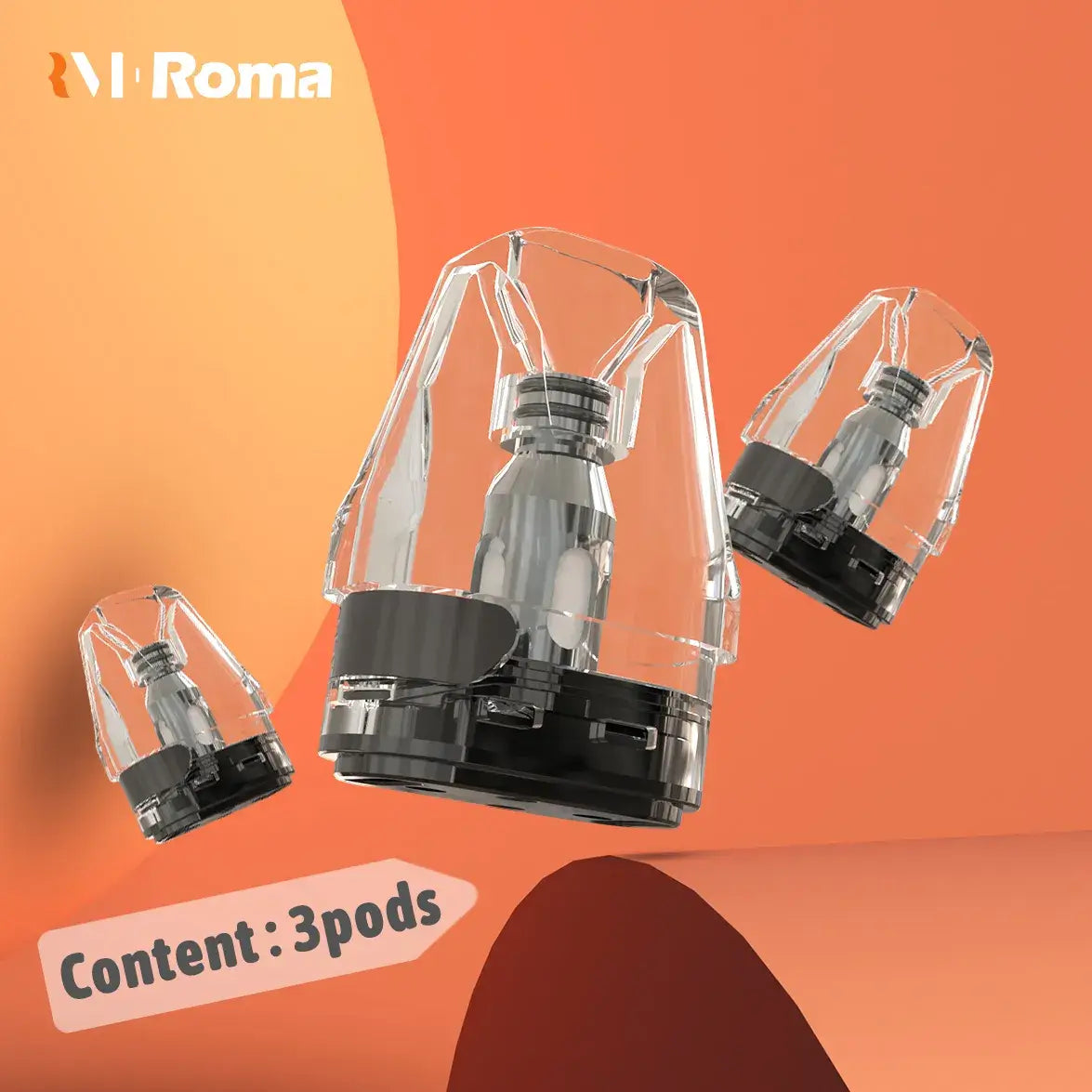 ROMA羅馬R1空倉 通用OXVA小蠻牛 三入組