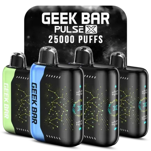 美國爆品GEEK BAR Pulse X 25000口 脈衝一次性電子煙 拋棄式霧化棒