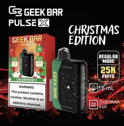 美國爆品GEEK BAR Pulse X 25000口 脈衝一次性電子煙 拋棄式霧化棒