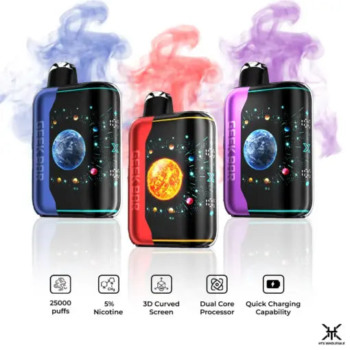 美國爆品GEEK BAR Pulse X 25000口 脈衝一次性電子煙 拋棄式霧化棒